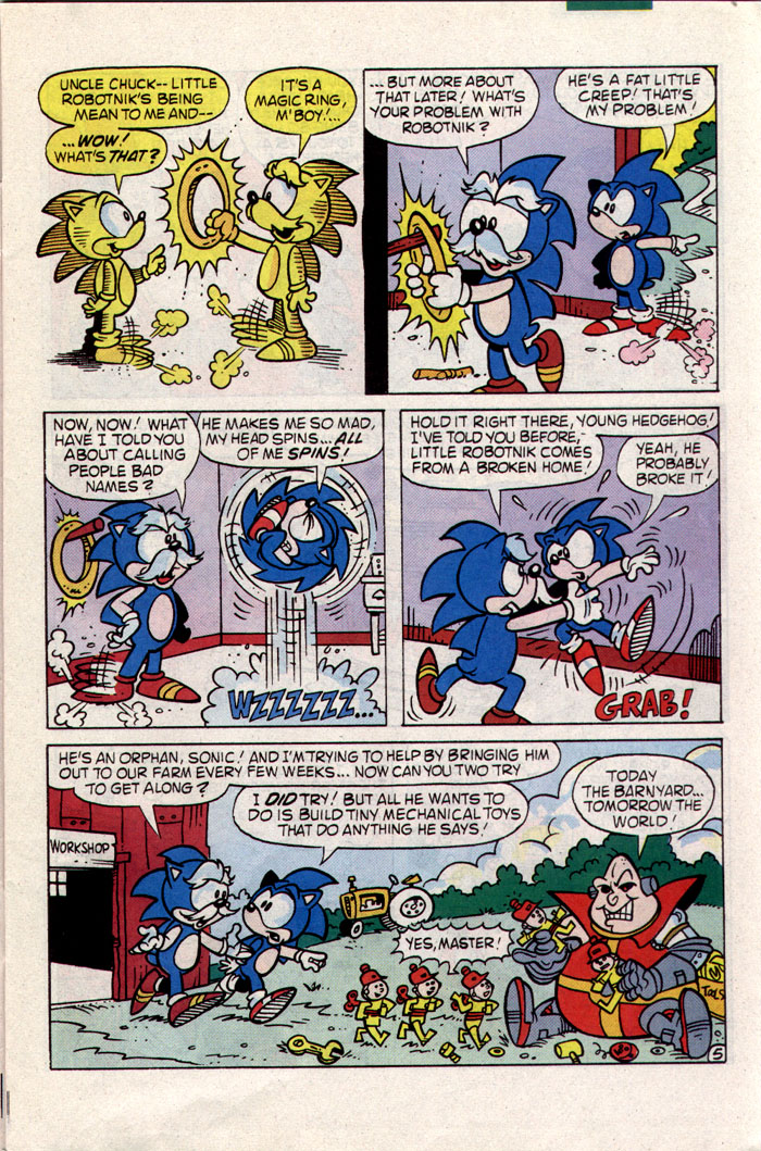 Sonic - Archie Adventure Series May 1993 Page 5